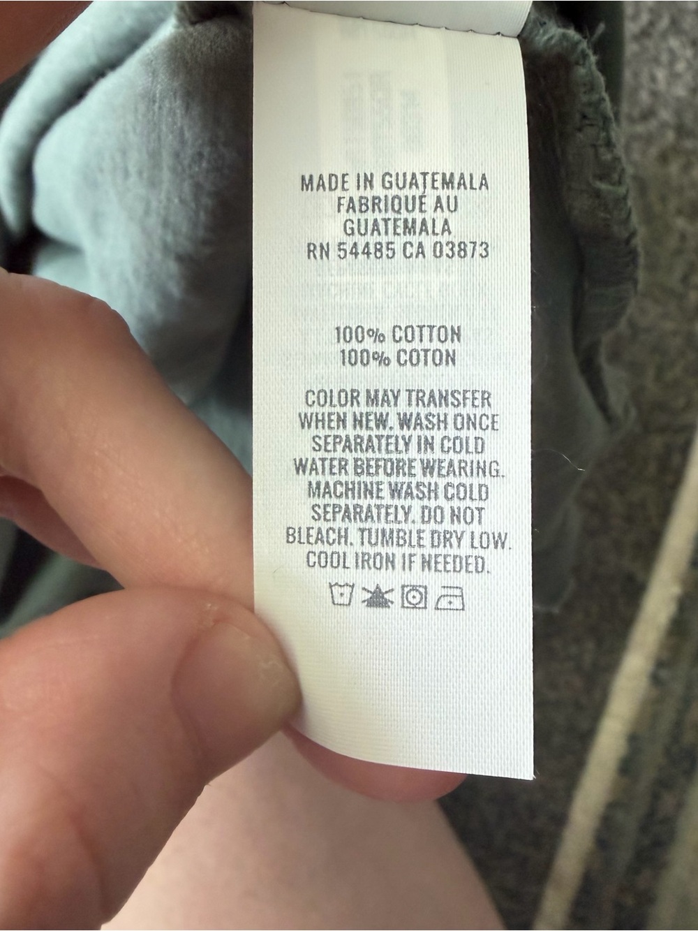 aerie Oversized Green V-Neck Tee - Picture 5 of 5